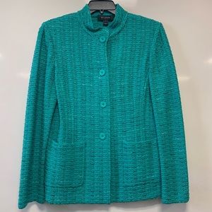 St.Johns Blue Textured Jacket
